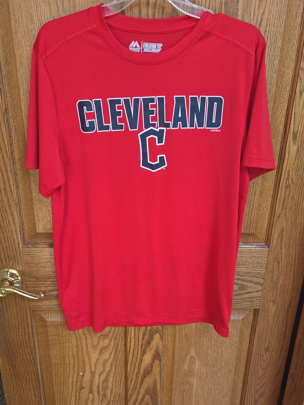 Majestic Cleveland Red Graphic Tee